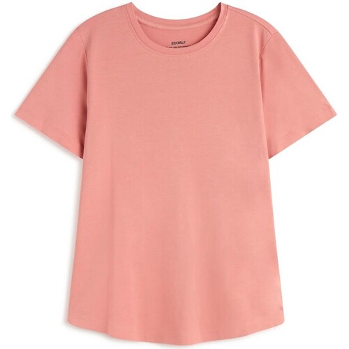 textil Mujer Tops / Blusas Ecoalf - Camiseta Lake Rosa