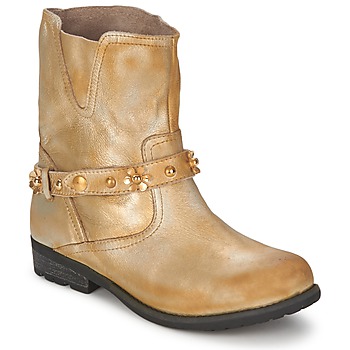 Zapatos Mujer Botas de caña baja Moschino Cheap & CHIC CA21013 Oro
