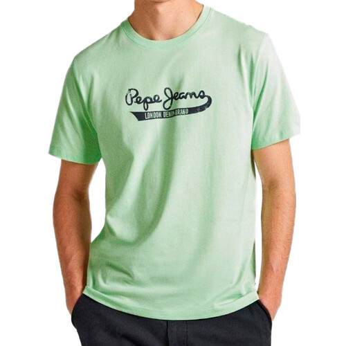 textil Hombre Tops y Camisetas Pepe jeans  Verde