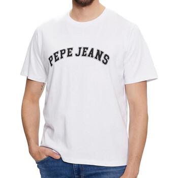 textil Hombre Tops y Camisetas Pepe jeans  Blanco