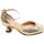 Zapatos Mujer Sandalias Angari 48557-95 Oro