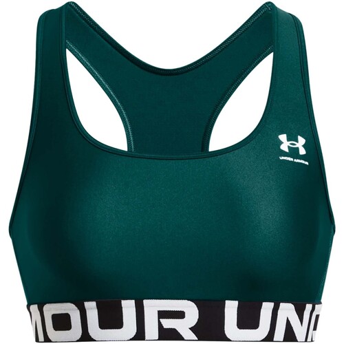 textil Mujer Sujetador deportivo  Under Armour Ua Hg Authentics Mid Branded Verde