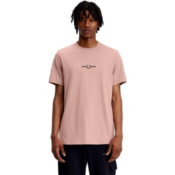 Fred Perry CAMISETA HOMBRE FRED PERY M4580 Rosa