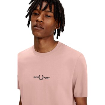 Fred Perry CAMISETA HOMBRE FRED PERY M4580 Rosa