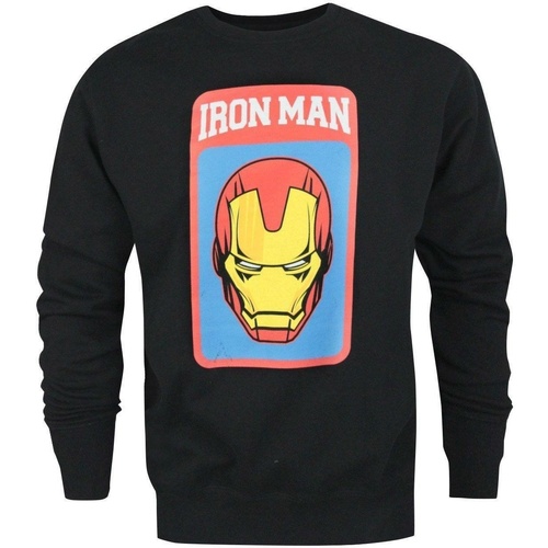 textil Hombre Sudaderas Iron Man NS7858 Negro