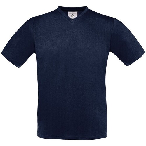 textil Hombre Camisetas manga larga B&c BA108 Azul
