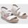 Zapatos Mujer Sandalias Fluchos F1973 Blanco