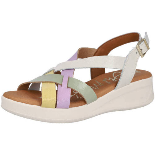 Zapatos Mujer Sandalias Oh My Sandals MD5418 Beige