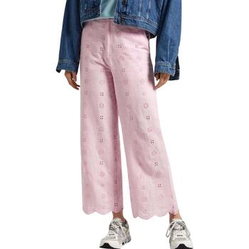 textil Mujer Pantalones Pepe jeans DORY Rosa