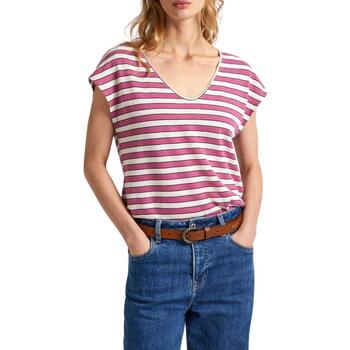 textil Mujer Tops y Camisetas Pepe jeans KHLOE Rosa