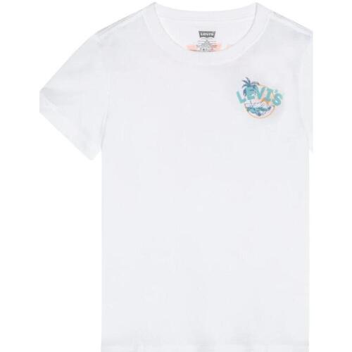 textil Niño Camisetas manga corta Levi's 9EK310-W1T Blanco