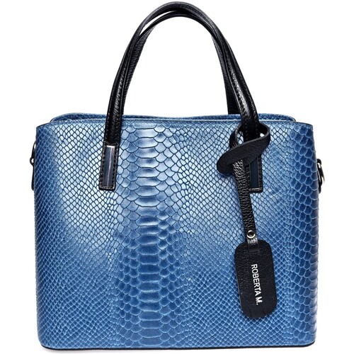 Bolsos Mujer Bolso Roberta M Top Handle Bag Azul