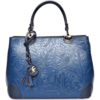 Bolsos Mujer Bolso Carla Ferreri Handbag Azul