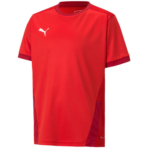 textil Niños Tops y Camisetas Puma  Rojo