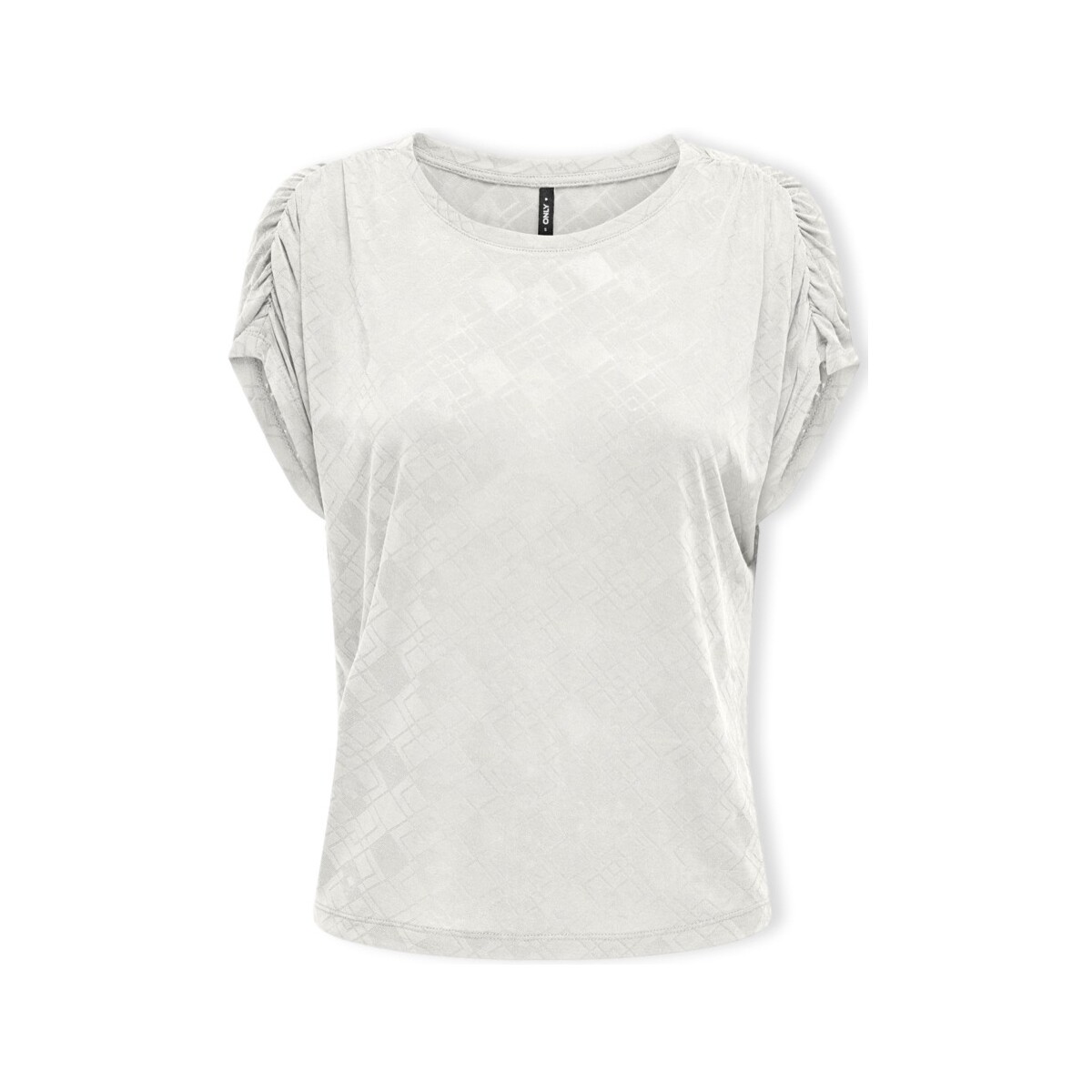 textil Mujer Tops / Blusas Only Top Free Life S/S - Cloud Dancer Blanco
