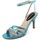 Zapatos Mujer Sandalias Fashion Attitude  Azul