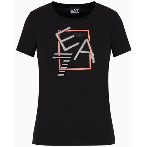 textil Mujer Tops y Camisetas Emporio Armani EA7 3DTT32TJFKZ Negro