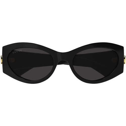 Relojes & Joyas Mujer Gafas de sol Gucci Occhiali da Sole  Donna GG1401S 001 Negro