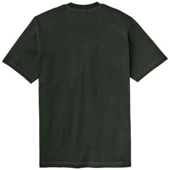 Filson Camiseta Embroidered Pocket Hombre Dark Timber Diamond Verde