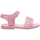 Zapatos Niños Sandalias Melissa MINI  Mar Wave Baby Sandals - Pink/Glitter Pink Rosa