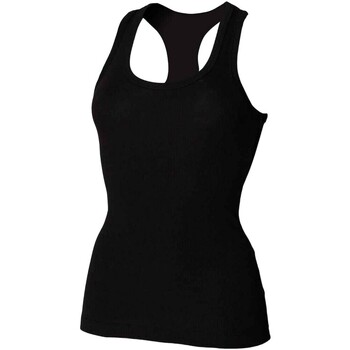 textil Mujer Camisetas sin mangas Skinni Fit SK150 Negro