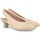 Zapatos Mujer Zapatos de tacón Pitillos 5756 Beige