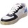 Zapatos Hombre Zapatillas bajas Twostar Sneakers Uomo Bianco/Nero/Blue 2su4266 Blanco