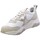Zapatos Mujer Zapatillas bajas Munich Sneakers Donna Bianco/Oro Wave157 Blanco