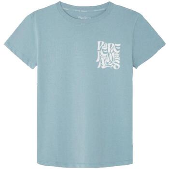 textil Niño Camisetas manga corta Pepe jeans PB503847 546 Azul