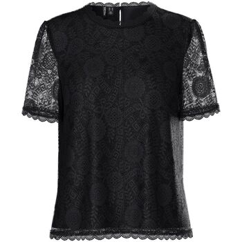 textil Mujer Jerséis Pieces 17148711 OLLINE-BLACK Negro