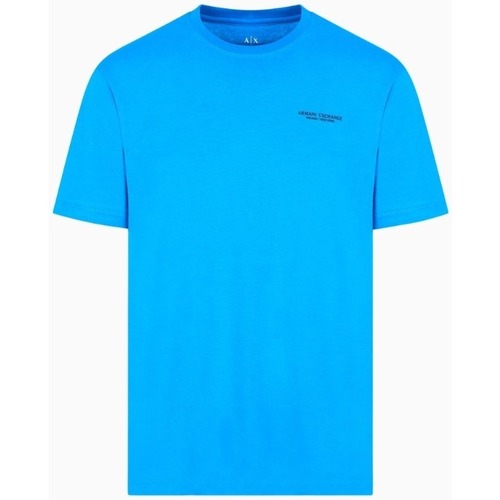 textil Hombre Tops y Camisetas EAX 8NZT91Z8H4Z Azul