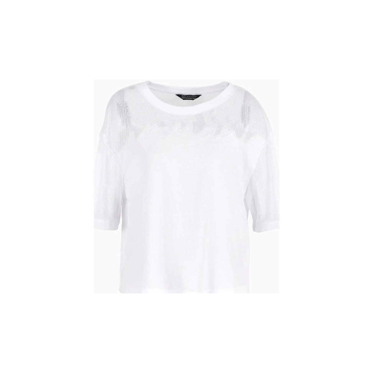 textil Mujer Tops y Camisetas EAX 3DYT34YJ3RZ Blanco