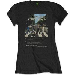 textil Mujer Camisetas manga larga The Beatles 8 Track Negro