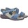 Zapatos Mujer Sandalias Imac 557420 Azul