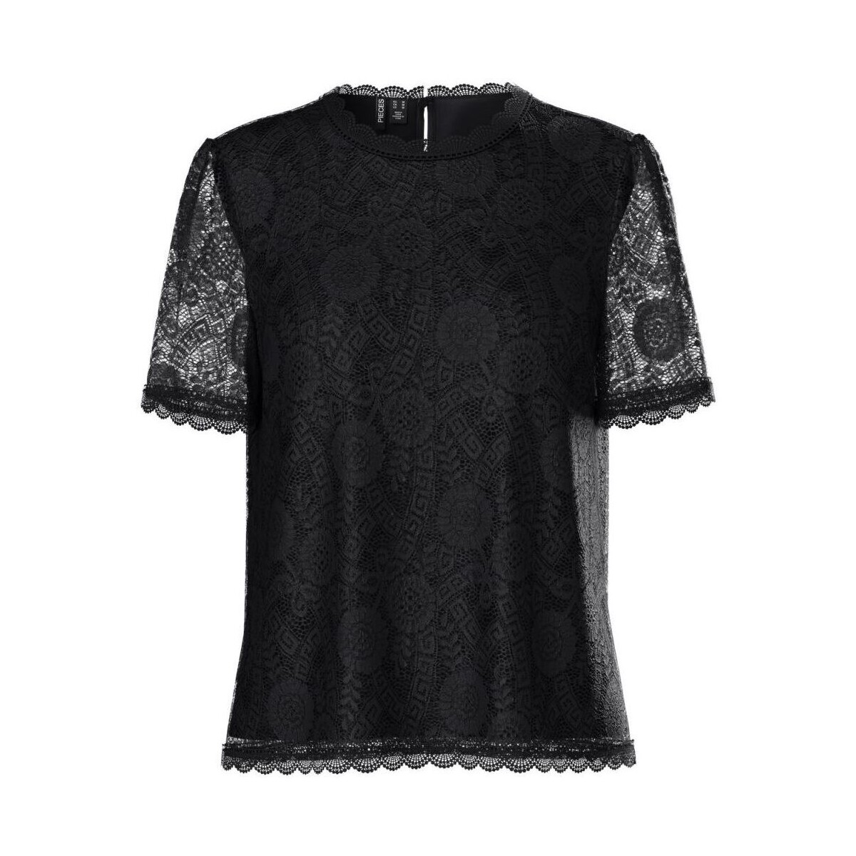 textil Mujer Jerséis Pieces 17148711 OLLINE-BLACK Negro