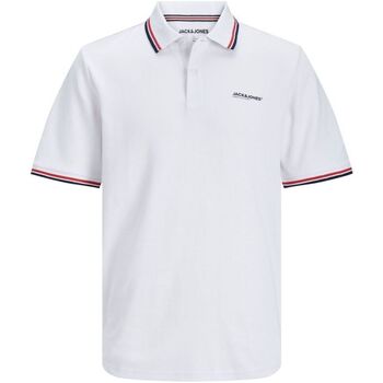 textil Hombre Tops y Camisetas Jack & Jones 12250736 CAMPA-WHITE Blanco