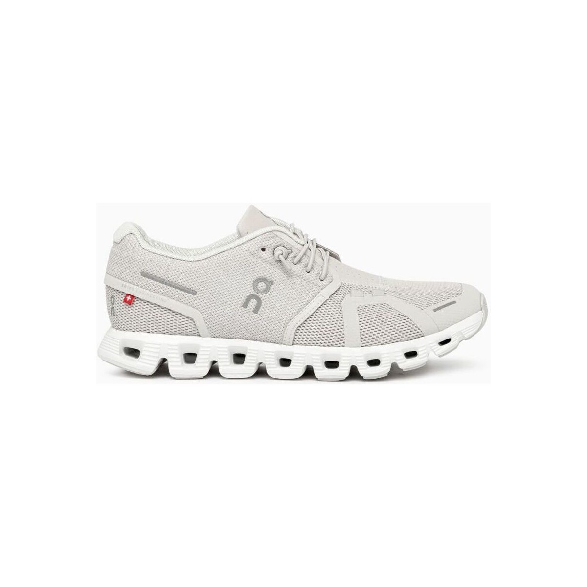 Zapatos Mujer Deportivas Moda On Running CLOUD 5 - 59.98773-PEAL/WHITE Gris