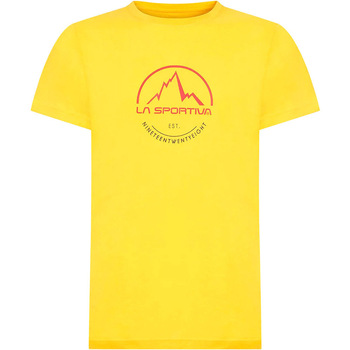 textil Hombre Camisetas manga corta La Sportiva Promo Tee M Amarillo