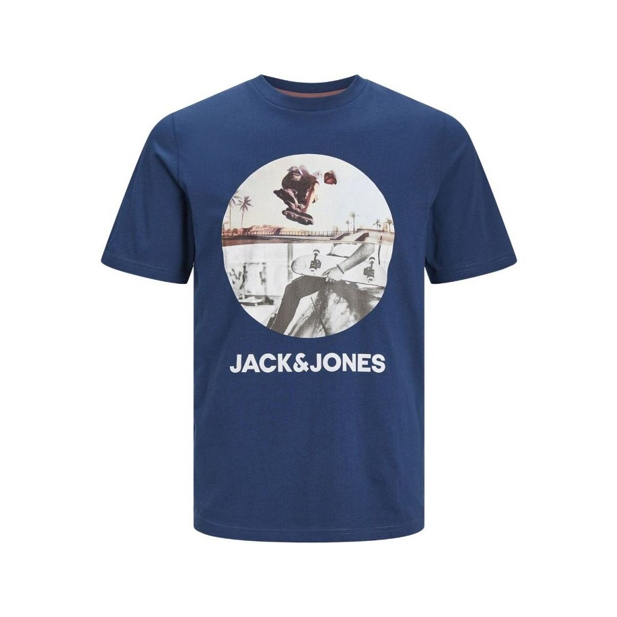 textil Niño Tops y Camisetas Jack & Jones 12249870 NAVIN-ENSIGN BLUE Azul