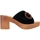 Zapatos Mujer Zuecos (Mules) The Divine Factory 230967 Negro