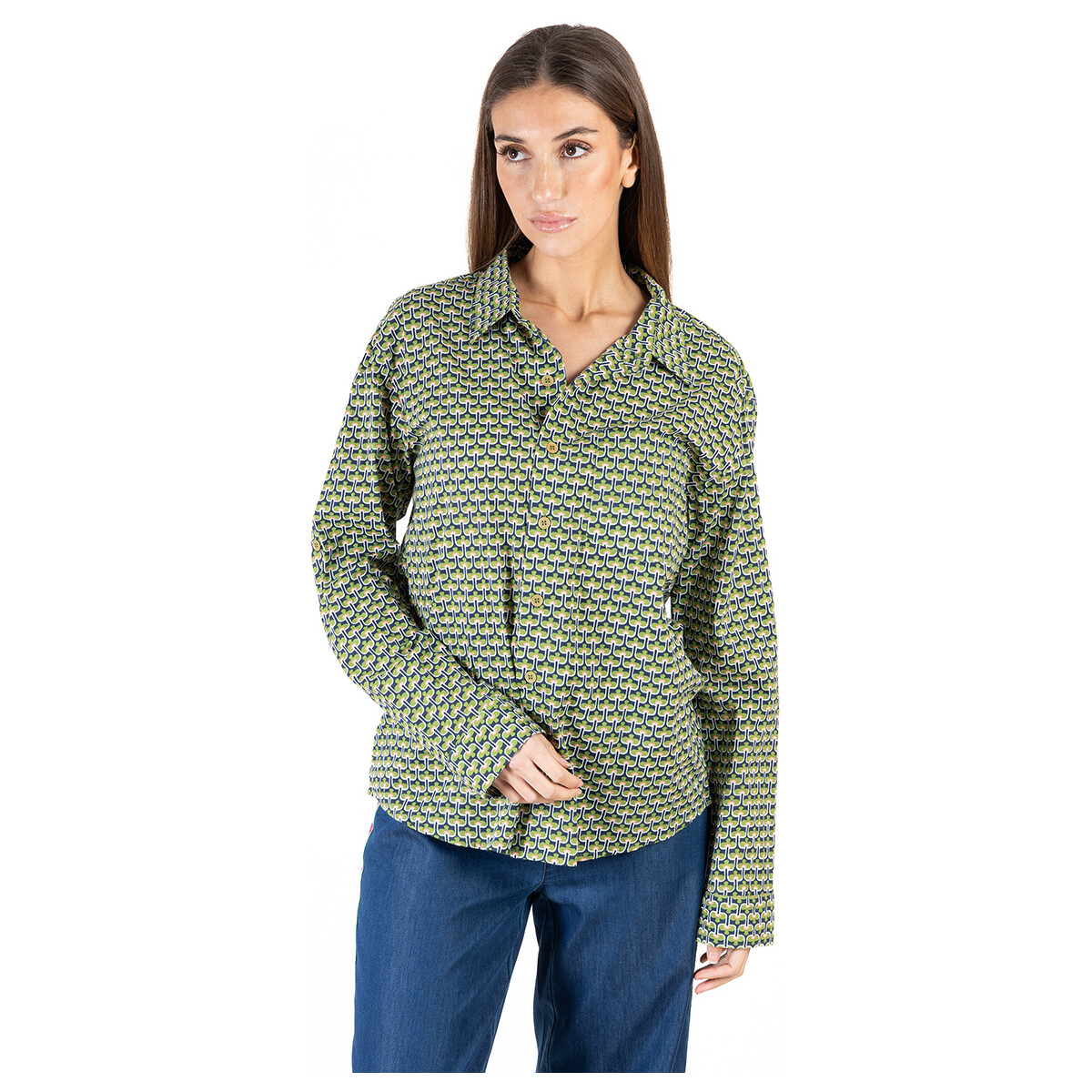 textil Mujer Camisas Isla Bonita By Sigris Camisa Gris