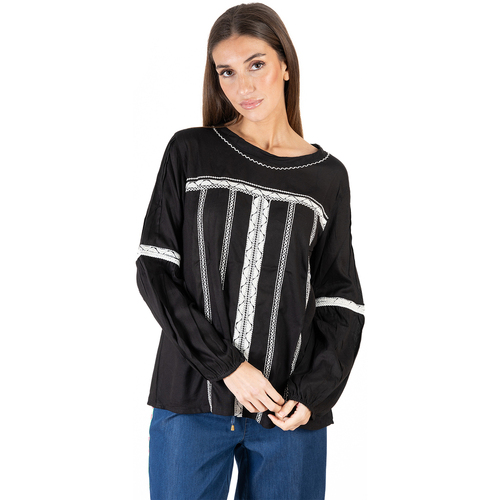 textil Mujer Tops / Blusas Isla Bonita By Sigris Blusa Negro