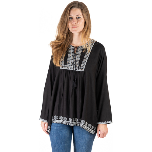 textil Mujer Tops / Blusas Isla Bonita By Sigris Blusa Negro