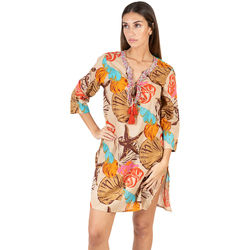 textil Mujer Vestidos Isla Bonita By Sigris Kurta Beige