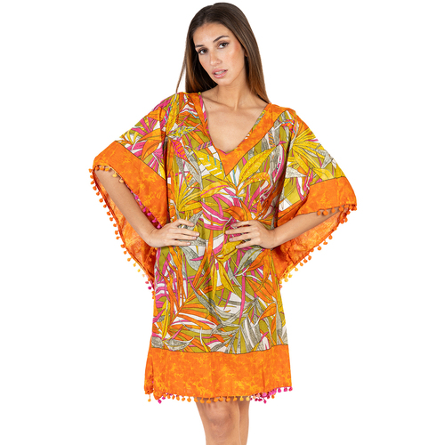 textil Mujer Vestidos Isla Bonita By Sigris Kaftan Multicolor