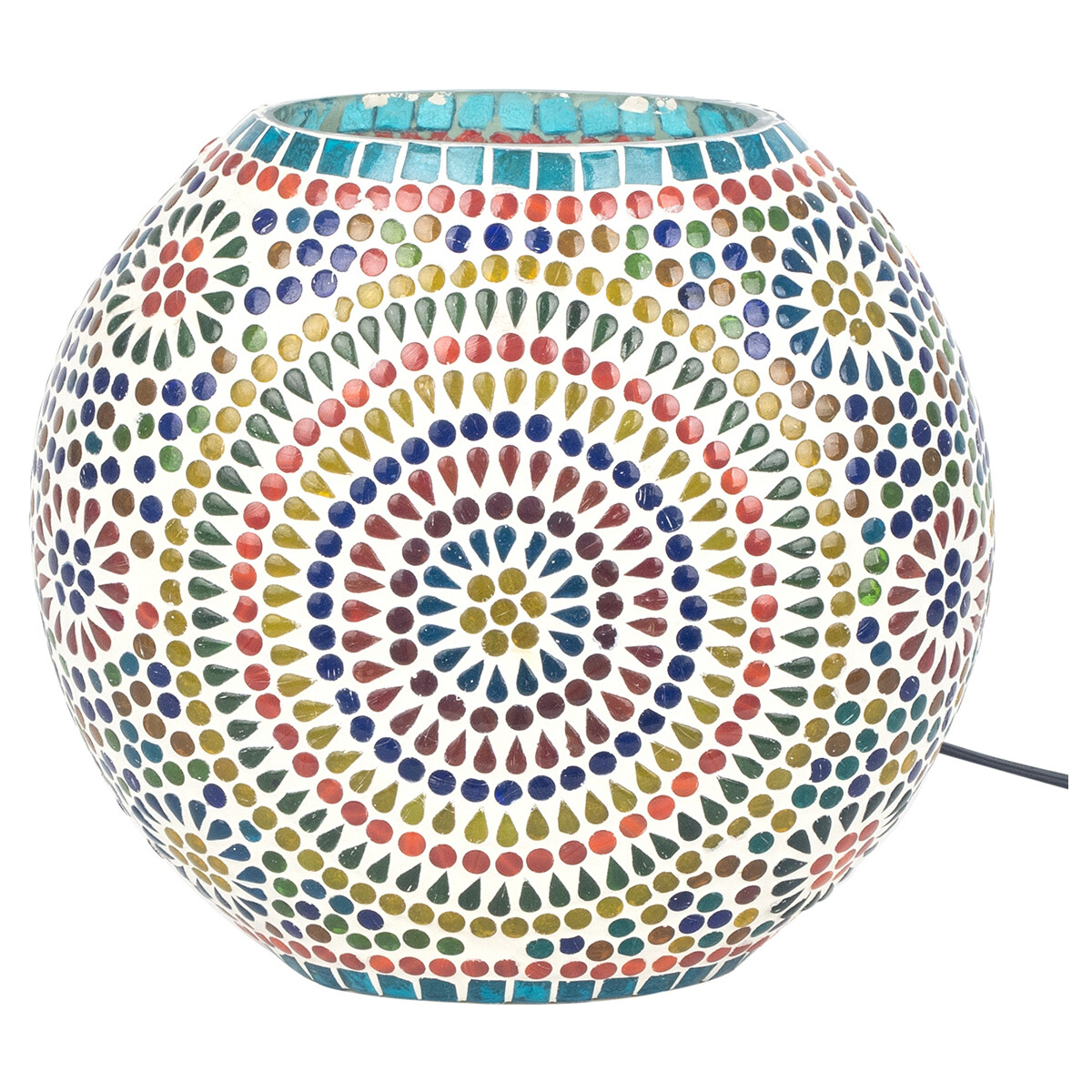Casa Lámparas de mesa Signes Grimalt Lampara Mosaico Sobremesa Multicolor