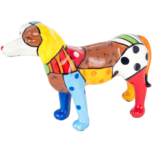 Casa Figuras decorativas Signes Grimalt Hucha con forma de Perro Multicolor