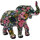 Casa Figuras decorativas Signes Grimalt Figura Elefante 4 Unidades Gris