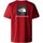 textil Hombre Tops y Camisetas The North Face NF0A87NP M SS BOX NSE TEE-POJ IRON RED Rojo