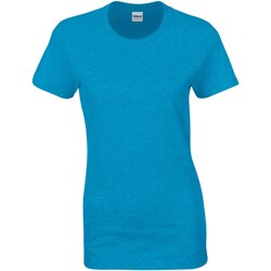 textil Mujer Camisetas manga larga Gildan GD006 Azul
